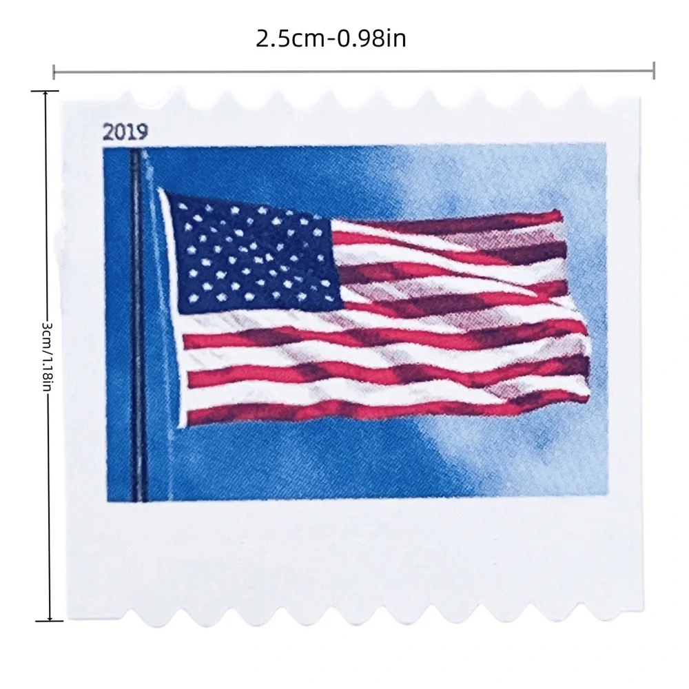 USPS 2019 National Flag Permanent Commemorative Stamps (500 pieces)